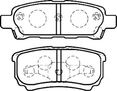 Kavo Parts BP-5538 - Kit de plaquettes de frein, frein à disque cwaw.fr