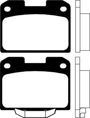 Herth+Buss Jakoparts J3615006 - Kit de plaquettes de frein, frein à disque cwaw.fr