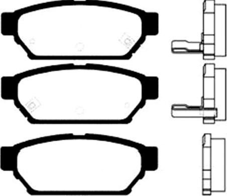 Valeo 670844 - Kit de plaquettes de frein, frein à disque cwaw.fr