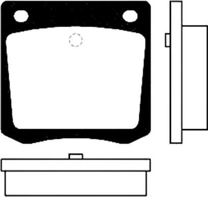 Kavo Parts BP-6540 - Kit de plaquettes de frein, frein à disque cwaw.fr