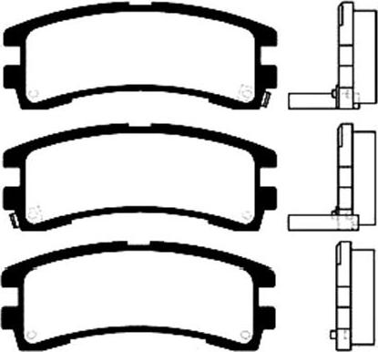 Valeo 671191 - Kit de plaquettes de frein, frein à disque cwaw.fr