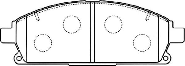 Kavo Parts BP-6569 - Kit de plaquettes de frein, frein à disque cwaw.fr