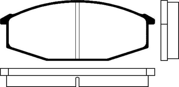 Kavo Parts BP-6500 - Kit de plaquettes de frein, frein à disque cwaw.fr