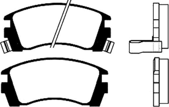 HELLA T3027 - Kit de plaquettes de frein, frein à disque cwaw.fr