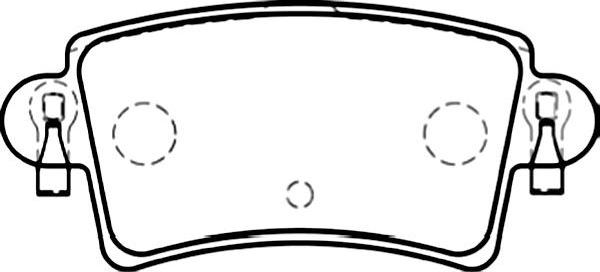 Kavo Parts BP-6576 - Kit de plaquettes de frein, frein à disque cwaw.fr