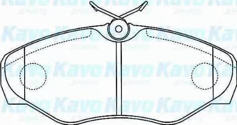 Remsa 834 10 - Kit de plaquettes de frein, frein à disque cwaw.fr