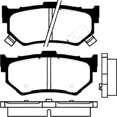 Valeo 670342 - Kit de plaquettes de frein, frein à disque cwaw.fr