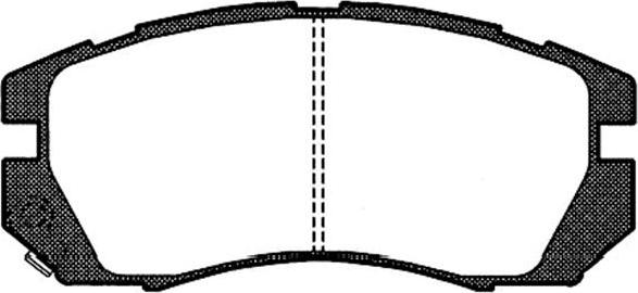 Kavo Parts BP-8008 - Kit de plaquettes de frein, frein à disque cwaw.fr