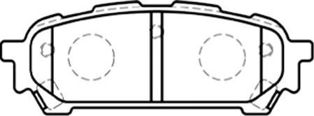 Kavo Parts BP-8019 - Kit de plaquettes de frein, frein à disque cwaw.fr