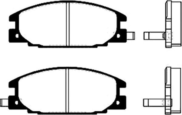 Kavo Parts BP-3500 - Kit de plaquettes de frein, frein à disque cwaw.fr