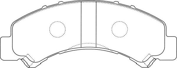 Kavo Parts BP-3516 - Kit de plaquettes de frein, frein à disque cwaw.fr