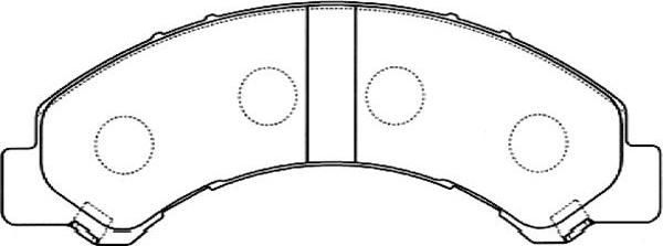 Kavo Parts BP-3513 - Kit de plaquettes de frein, frein à disque cwaw.fr