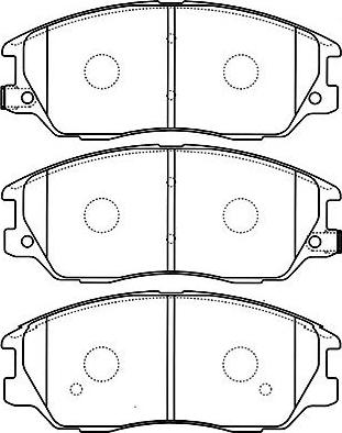 Kavo Parts BP-3030 - Kit de plaquettes de frein, frein à disque cwaw.fr