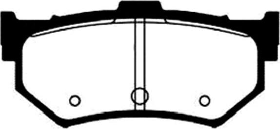 Kavo Parts BP-2026 - Kit de plaquettes de frein, frein à disque cwaw.fr