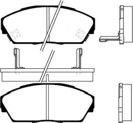 Kavo Parts BP-2021 - Kit de plaquettes de frein, frein à disque cwaw.fr