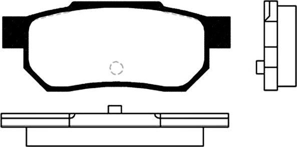 Kavo Parts BP-2028 - Kit de plaquettes de frein, frein à disque cwaw.fr