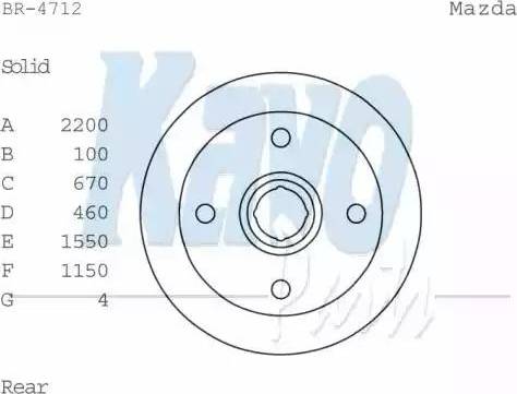 Maxgear 19-2813 - Disque de frein cwaw.fr