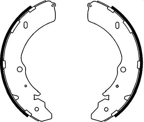 Kavo Parts BS-3914 - Jeu de mâchoires de frein cwaw.fr