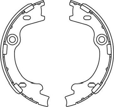 Kavo Parts BS-3421 - Jeu de mâchoires de frein cwaw.fr