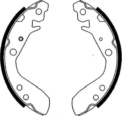 Kavo Parts BS-2911 - Jeu de mâchoires de frein cwaw.fr