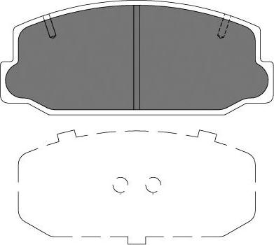 Kavo Parts KBP-9126 - Kit de plaquettes de frein, frein à disque cwaw.fr