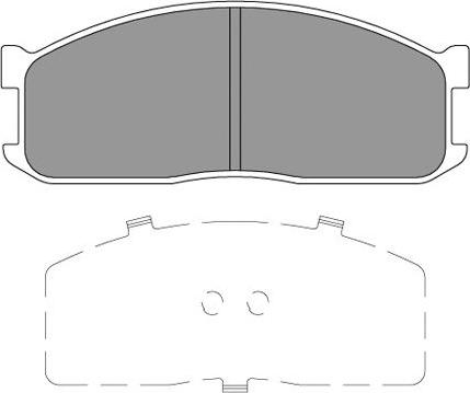 Kavo Parts KBP-4566 - Kit de plaquettes de frein, frein à disque cwaw.fr