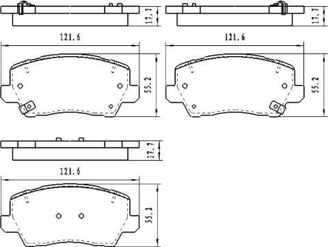 Kavo Parts KBP-4579 - Kit de plaquettes de frein, frein à disque cwaw.fr