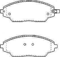 Kavo Parts KBP-1021 - Kit de plaquettes de frein, frein à disque cwaw.fr