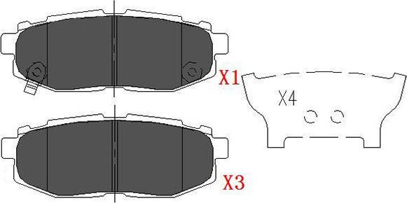 Kavo Parts KBP-8022 - Kit de plaquettes de frein, frein à disque cwaw.fr