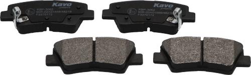 Kavo Parts KBP-3062 - Kit de plaquettes de frein, frein à disque cwaw.fr