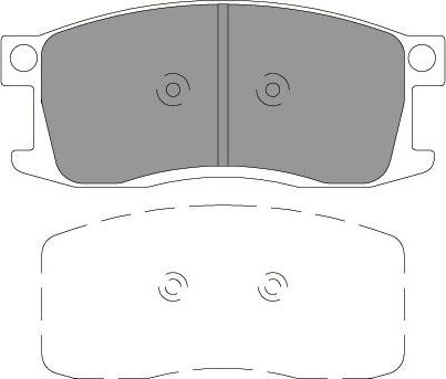 Kavo Parts KBP-2054 - Kit de plaquettes de frein, frein à disque cwaw.fr