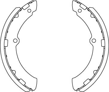 Kavo Parts KBS-9945 - Jeu de mâchoires de frein cwaw.fr