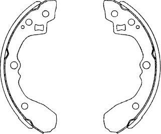 Kavo Parts KBS-4406 - Jeu de mâchoires de frein cwaw.fr