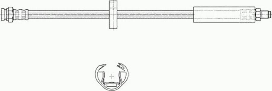 Kawe 510570 - Flexible de frein cwaw.fr