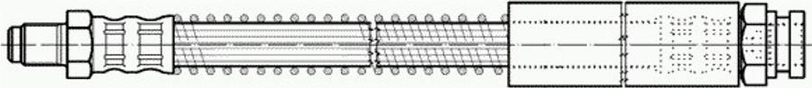 Kawe 510572 - Flexible de frein cwaw.fr