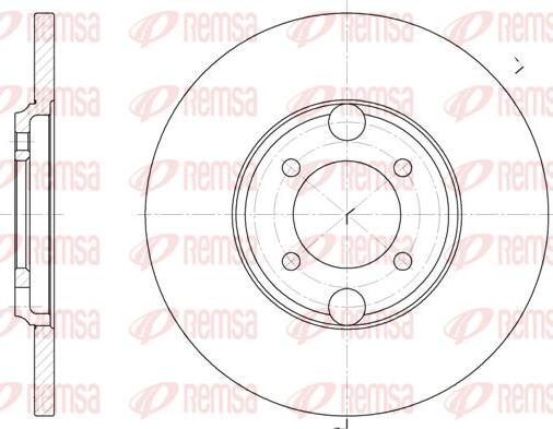 Kawe 6919 00 - Disque de frein cwaw.fr