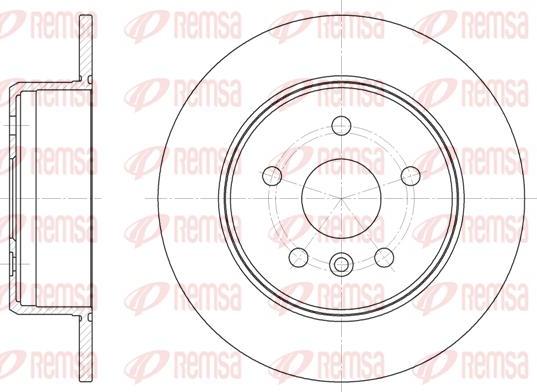 Kawe 6914 00 - Disque de frein cwaw.fr