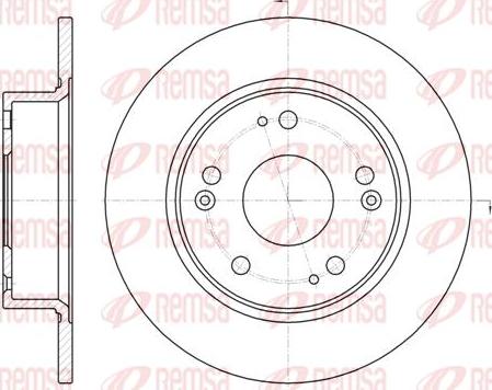 Kawe 6984 00 - Disque de frein cwaw.fr