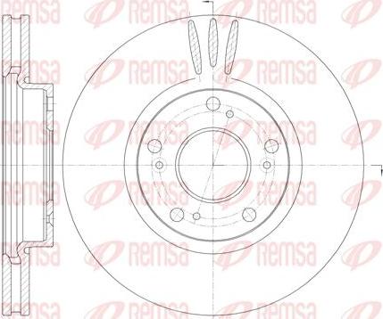 Kawe 6985 10 - Disque de frein cwaw.fr