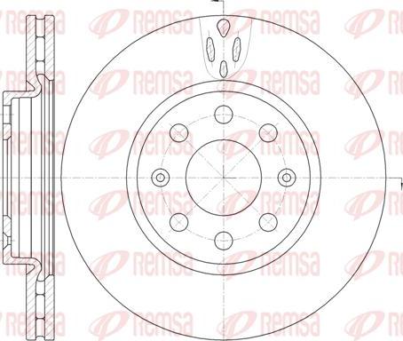 Kawe 6981 10 - Disque de frein cwaw.fr