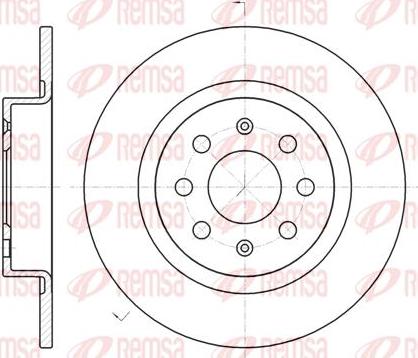 Kawe 6983 00 - Disque de frein cwaw.fr