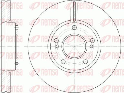 Kawe 6937 10 - Disque de frein cwaw.fr