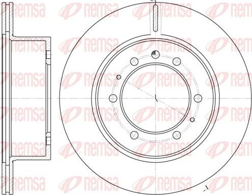 Kawe 6926 10 - Disque de frein cwaw.fr