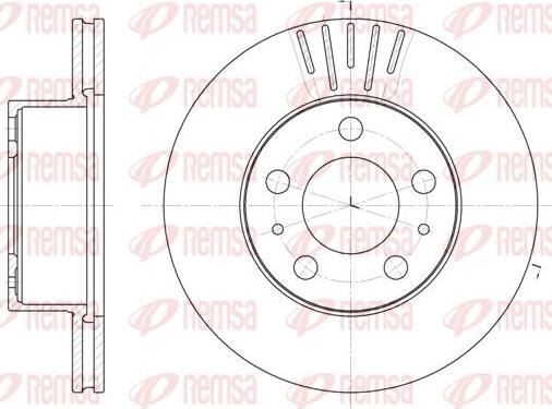 Kawe 6409 10 - Disque de frein cwaw.fr