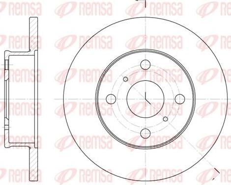 Kawe 6401 00 - Disque de frein cwaw.fr