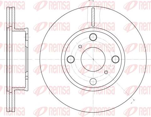 Kawe 6402 10 - Disque de frein cwaw.fr