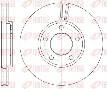 Kawe 6419 10 - Disque de frein cwaw.fr