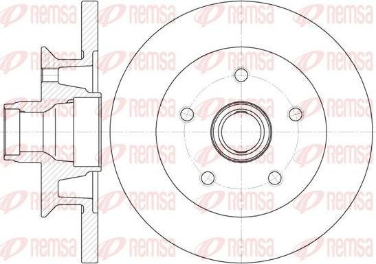 Kawe 64.1500 - Disque de frein cwaw.fr