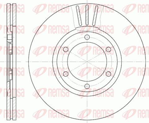 Kawe 6413 10 - Disque de frein cwaw.fr