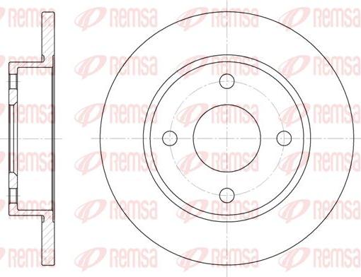 Kawe 64.2700 - Disque de frein cwaw.fr